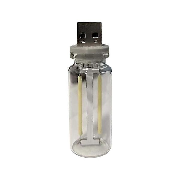 USB LED-valaistus auton sisätiloihin, tunnelmavalaistus auton sisätiloihin yellow