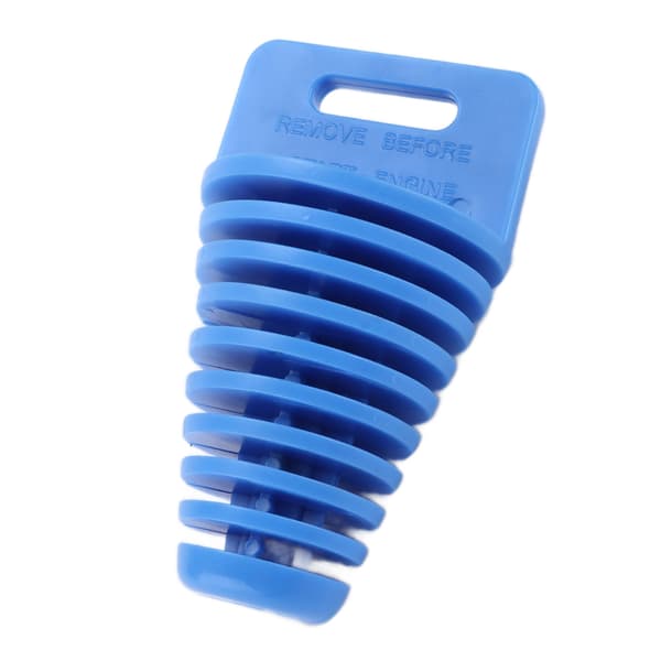 Motorcycle Exhaust Pipe Plug Rubber Packing Wash Plug Blue Waterproof Exhaust Silencer Plug