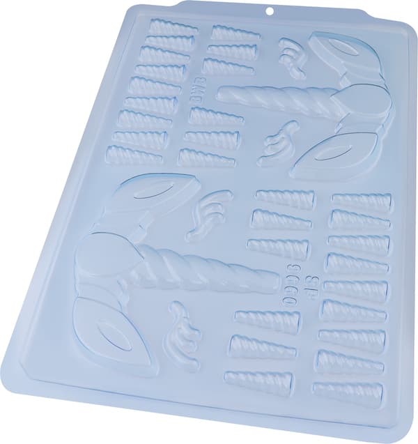 Pralinform Enhjørningshorn - BWB 3597 - SP 9660 Transparent transparent