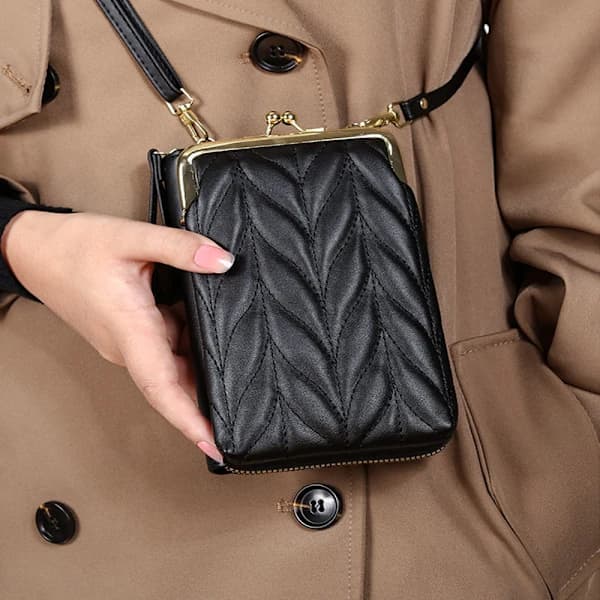 Tyylikäs Crossbody-lompakko naisille, matkapuhelinpidike