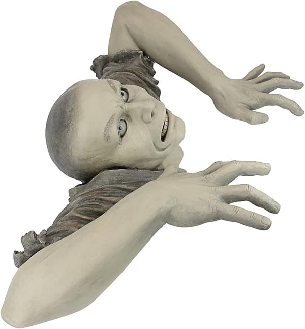Zombie hagefigur hagedekorasjon rekvisitt krypende zombie
