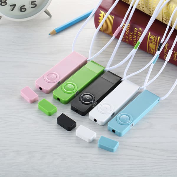 Slank let bærbar USB Sport U Disk MP3-musikafspiller