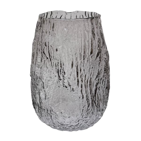 Vase Glas Taupe 25 cm Taupe 700