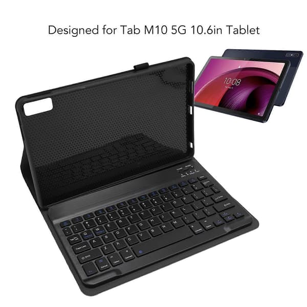 Tablet Keyboard Magnetic Protective Case BT Connection Automatic Sleep Wireless Keyboard for Tab M10 5G Office Travel Home
