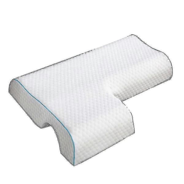 Kuddar för par, välvd gos-kudde med långsam återhämtning av memory foam för armstöd hand(,f)