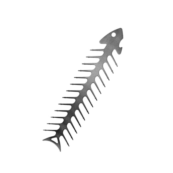 Grillivarras - Kalanluuranko - Ruostumaton teräs Silver silver