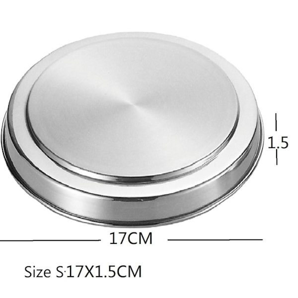 INF Spislock Rostfritt Stål 4-pack