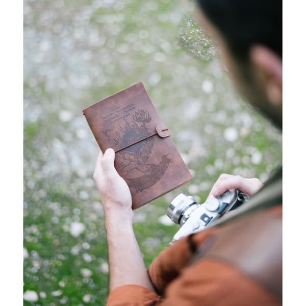 Marauder Map -matkamuistikirja Harry Potter -faneille