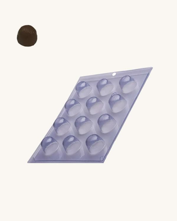 Praline Mold Dome Chocolate Mold - Porto Formas 507 Transparent transparent