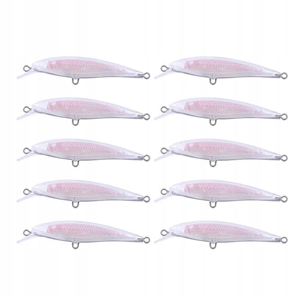 KROPP Wobbler GÄSS GÄSS DIY MALING 9cm 6g 10st