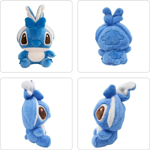 Anime-plysj 20 cm blå