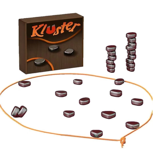 Klusters - Magnetiske færdighedsspil - Magnetiske klipper - Festspil at spille med familie eller venner - Fra 1 time