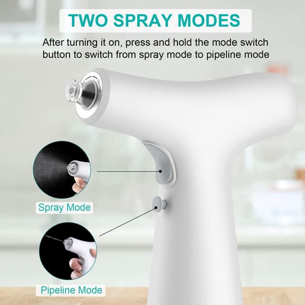 Elektrisk Sprayflaske til madolier 240ml Hvid Vit one size