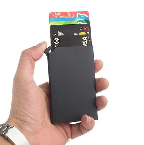 Kortholder Pung Herre Minimalistisk Slim Metal RFID-blokering