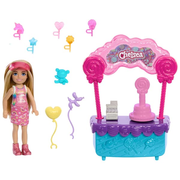 Barbie Chelsea Karkkikärry ja nukke Multifärg