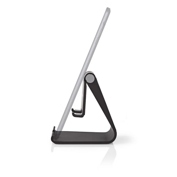Nedis smartphone- / tabletholder, justerbar, sort, til hjem og kontor Svart