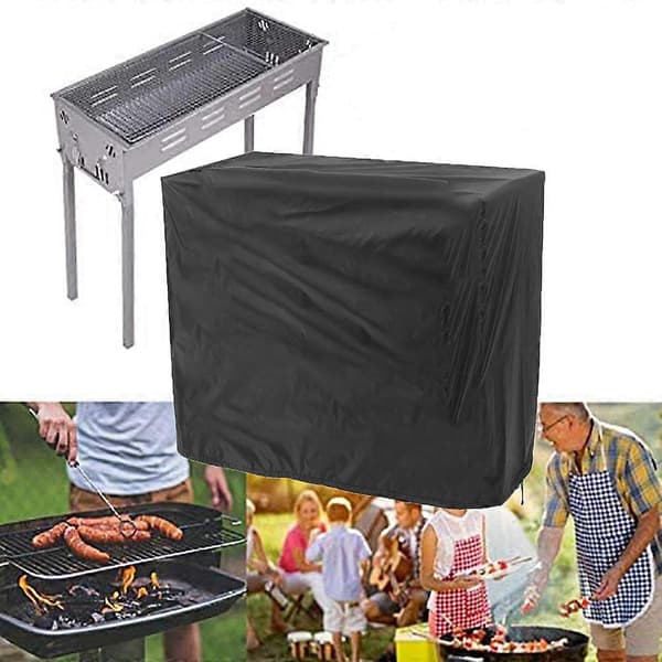 Vedenpitävä grillisuojus 80 x 66 x 100 cm musta