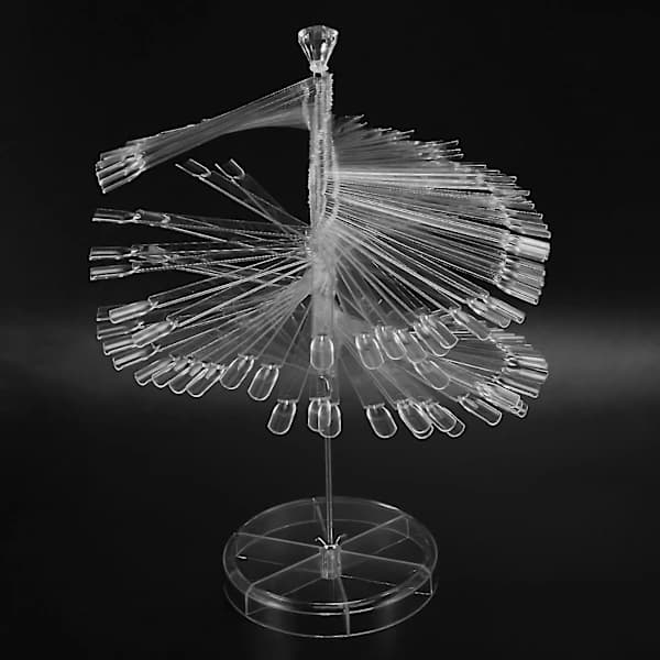 120 st Praktiska Tips Display D Spiral Display Hylla För Uv C