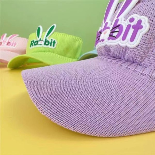 Påsk Nyfödd Baby Pojkar Flickor Påsk Kanin Romper Bunny Ear Jumpsuits Bodysuits One Piece Playsuit Purple Hat One Size
