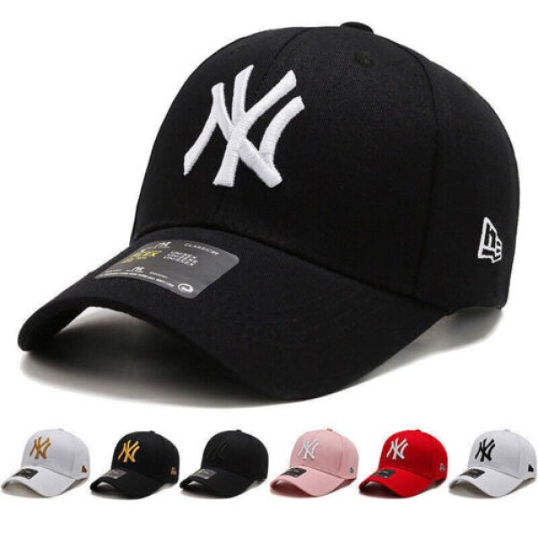 Unisex New York New York Yankees Baseball Herr Dam Hattar Sport Snap Hat Bomull blue
