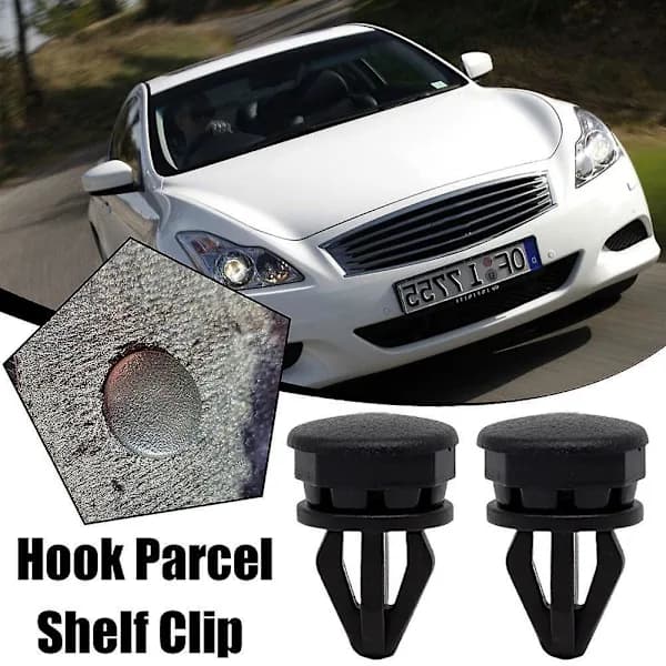 2 pcs. Brackets for Nissan Juke F15 Hooks Parcel Shelf Hanger Plastic Button