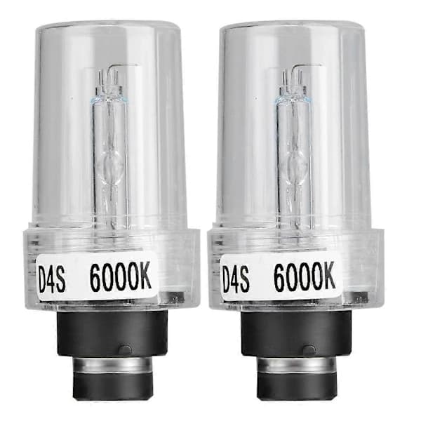 2 pcs D4S 6000K 35W Car Front Headlight Xenon Bulb Replacement Lamps
