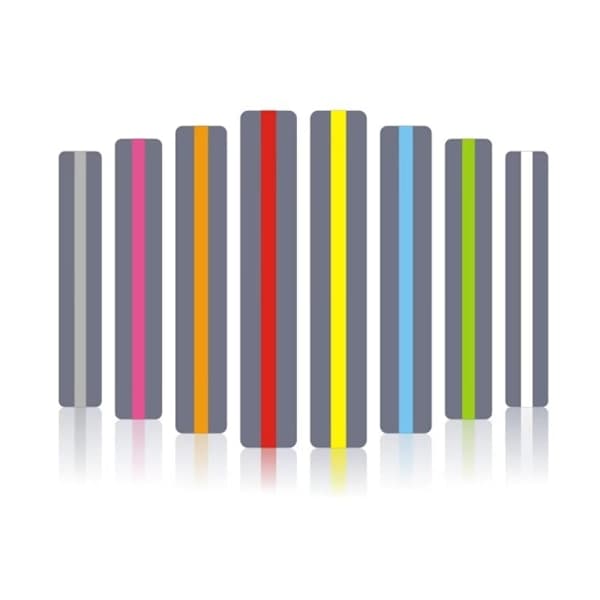 16 Pieces Reading Aids, Dyslexia Guided Reading Aid, Colored Reading Aid, Tracking Ruler to Guide Beginners/Students in Reading