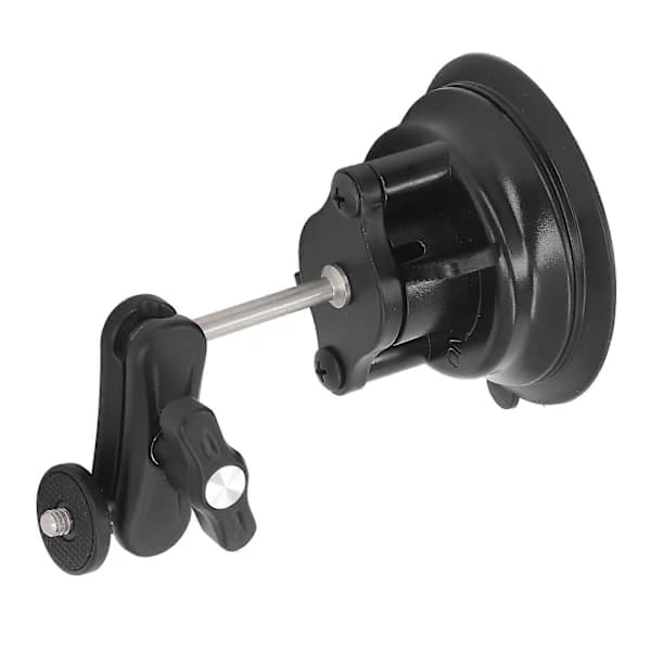 Suction Cup Camera Car Mount with Ball Head 1/4 Inch Thread Car Windshield Mount Holder for Action Camera Mobile Phone Holder