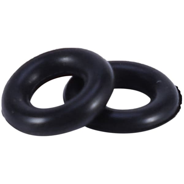 10 sorte gummiringe, O-formede tætningsskiver 8 x 4 x 2 mm