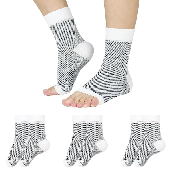 Neuropati strømper Lindrende Kompressionsstrømper SORT S/M Sort Black S/M