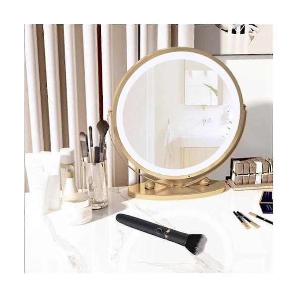 Kosmetisk makeupbørste med 10 vibrationsfrekvenser til hurtig makeup, elektrisk makeup-puff