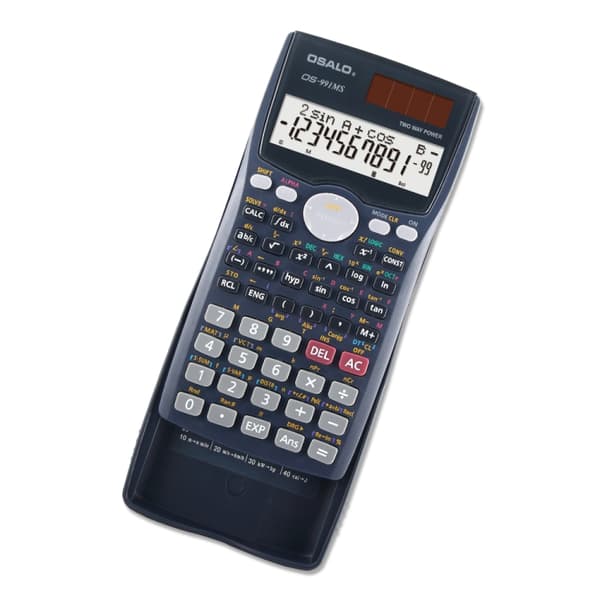Multifunktionell studentminiräknare med LCD-skärm