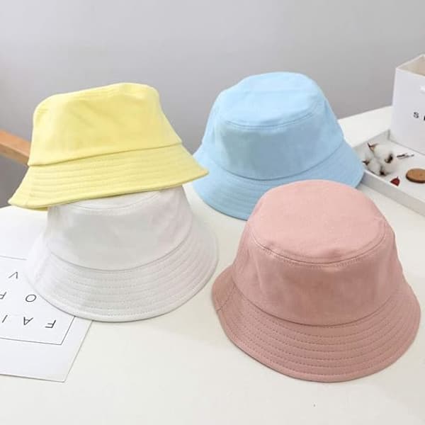 Bucket Hat, Vikbar bomullssolhatt, Fiskehatt, Casual utomhuskeps