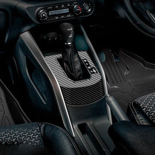 Bils ABS Center Gear Knob Panel Ramme Trim Fiber til Raize 2020 2021 RHD