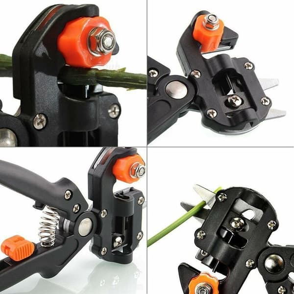 Garden Plants Grafting Machine Tree Grafting Tool Pruning Shears Scissors Grafting Tool Garden Hand Tools, Sunny
