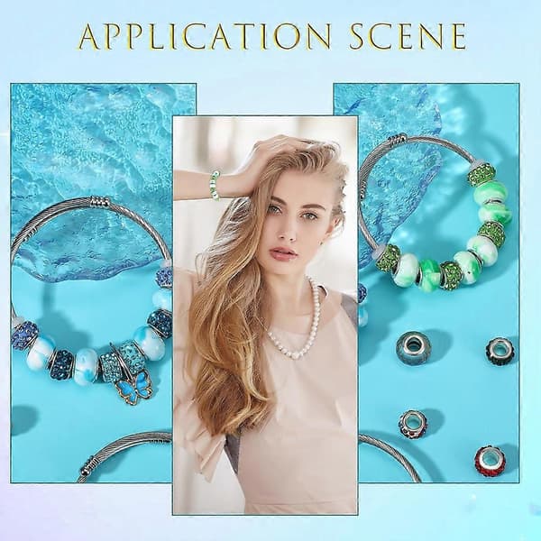 45 st orm charm armband set rostfritt stål expanderbara armband justerbara silver orm armband kedja