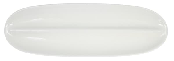 Porcelain Dish Oval - Two-part - 6 pack Vit 3660