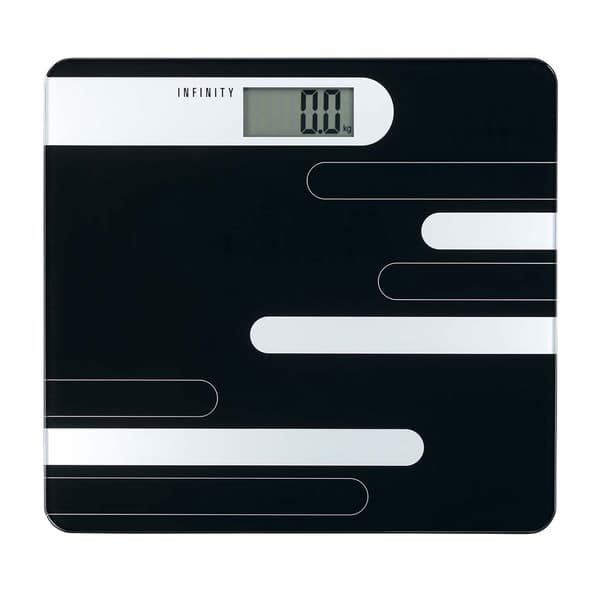 Melissa Digital Personvægt 180 kg – Sort/Sølv