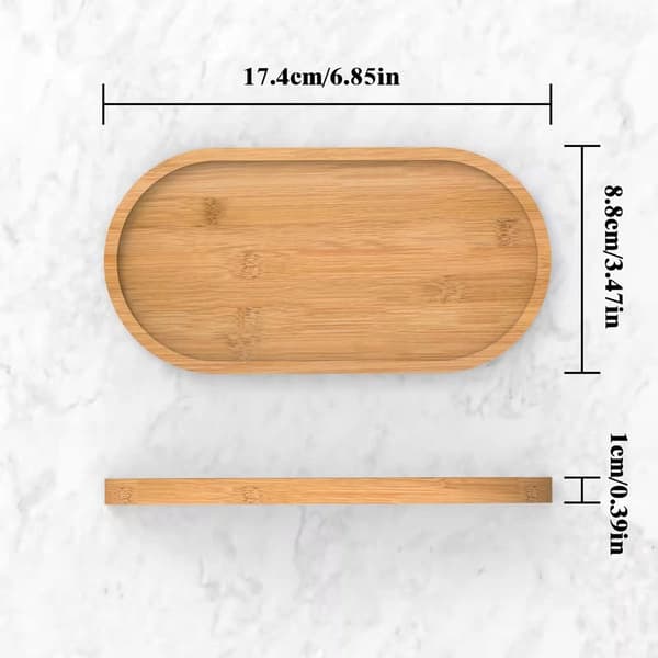 Bamboo Soap Dish - Bathroom Shelf - Kitchen Shelf - Bamboo Shelf - Sink Shelf