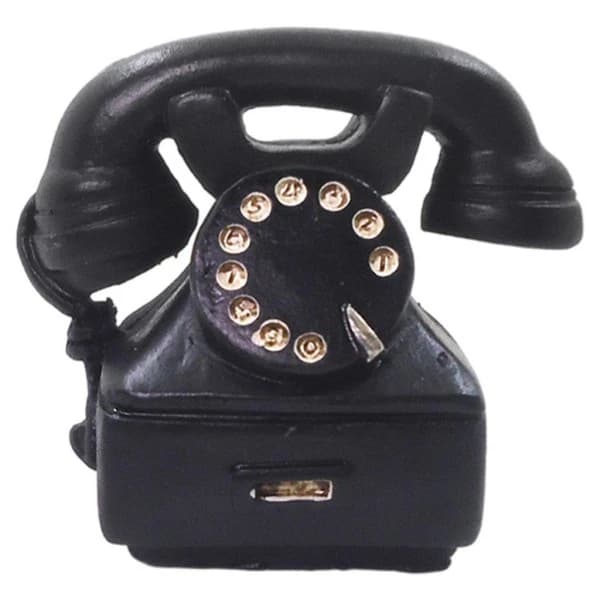 Legetøj Dukkehus Miniature Telefon Model
