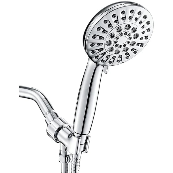 5\" ABS 6-function Shower Head Bathroom Hand Shower 6 Functions