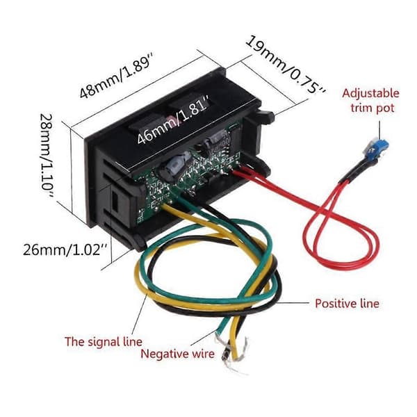 Bränslemätare Indikator 12V Universal Motorcykel Bil Oljeskala LED