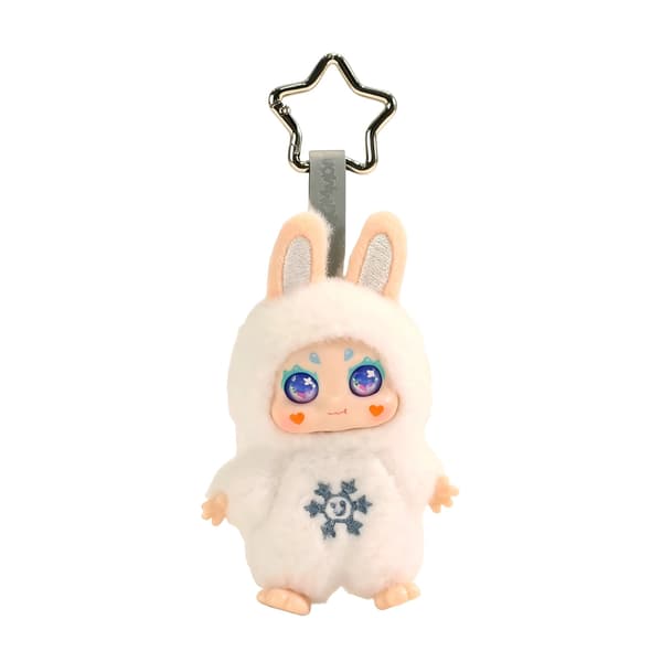 Plys-nøglering Blind Box, 11 cm samlerlegetøj
