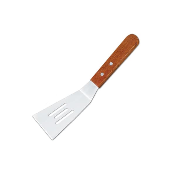 Stekespade i rustfritt stål med trehåndtak - Perfekt for baking, grilling og matlaging 55