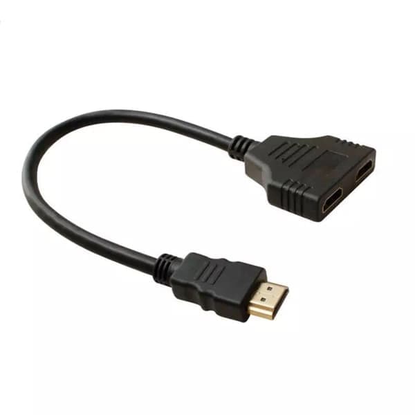 HDMI-splitter 1 in 2 ut 1080p