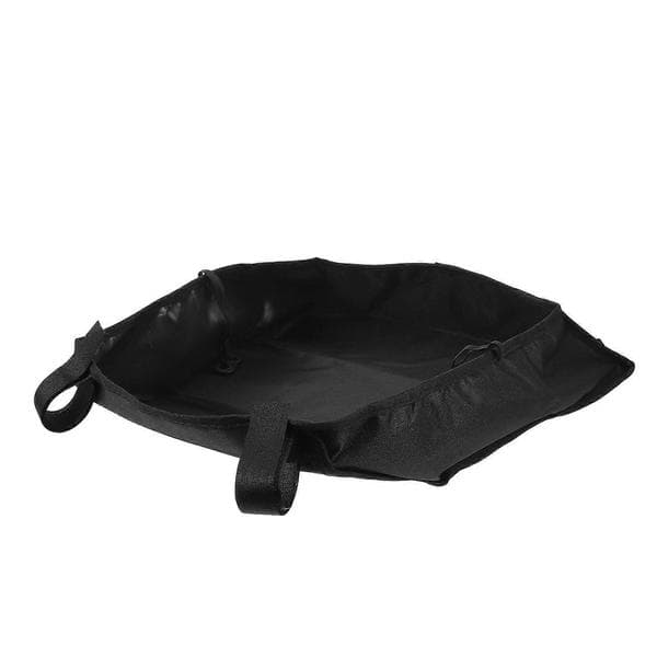 Stroller Basket Organizer Bag Black Oxford Fabric 45x39x10 cm