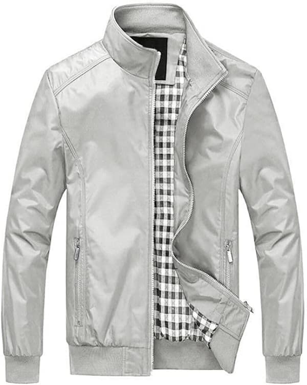 Herr Sommar Bomberjackor Casual Lätt Vindjacka Sportjacka Cargo Ytterkläder 4XL【COPL】
