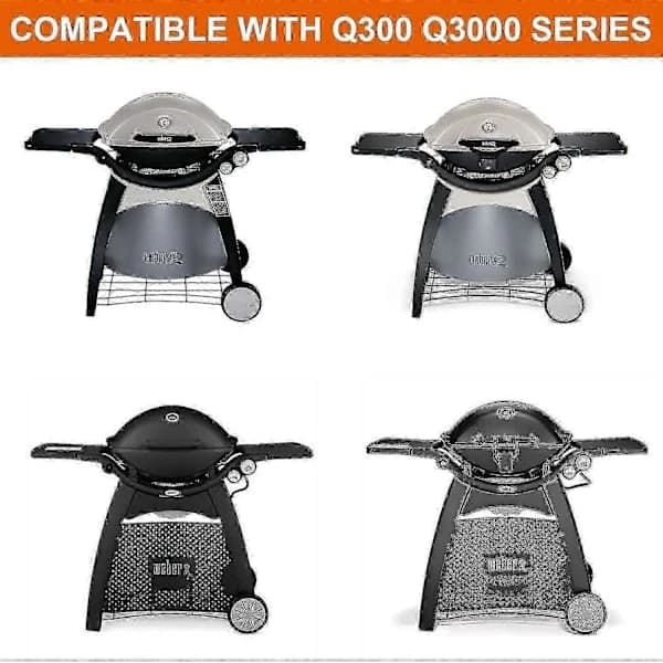 Replacement Igniter Kit for Weber Q3000 Q300 Gas Grill, Push Button Piezo Ignition for Models 424001 426001
