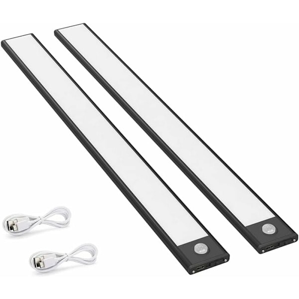 150LM LED bevægelsessensor skabslys genopladeligt batteri 30cm - Perfet