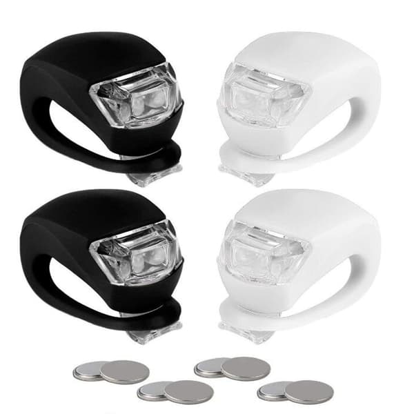 4-pakning LED-blinklysklipp for sikkerhet